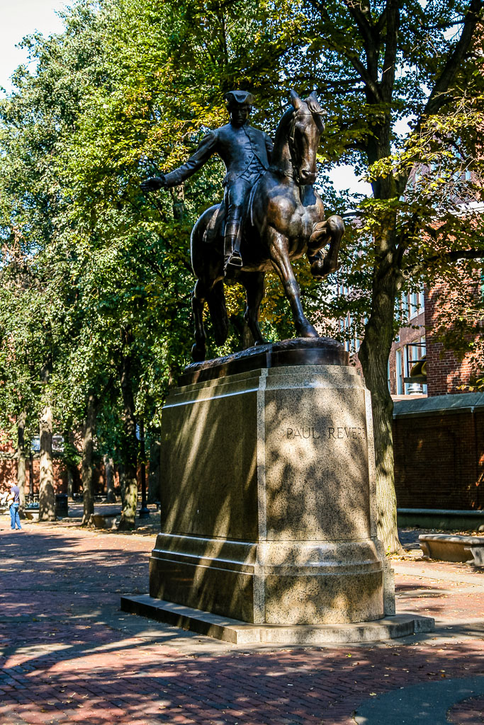 Staute von Paul Revere