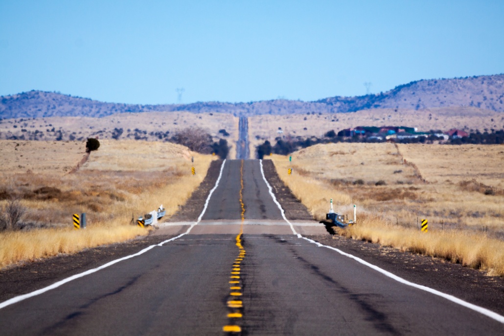 Route 66 nahe Seligman