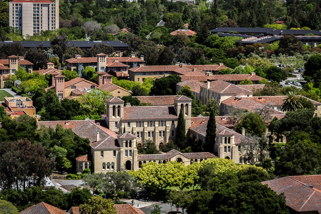 Blick auf den Campus