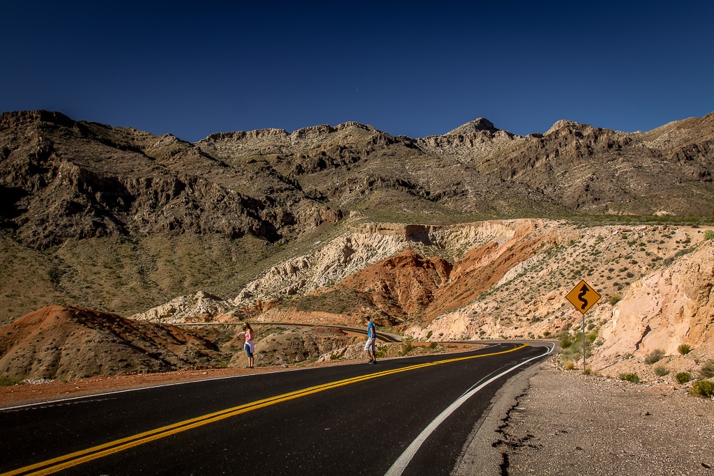 Am Eingang zum Valley of Fire