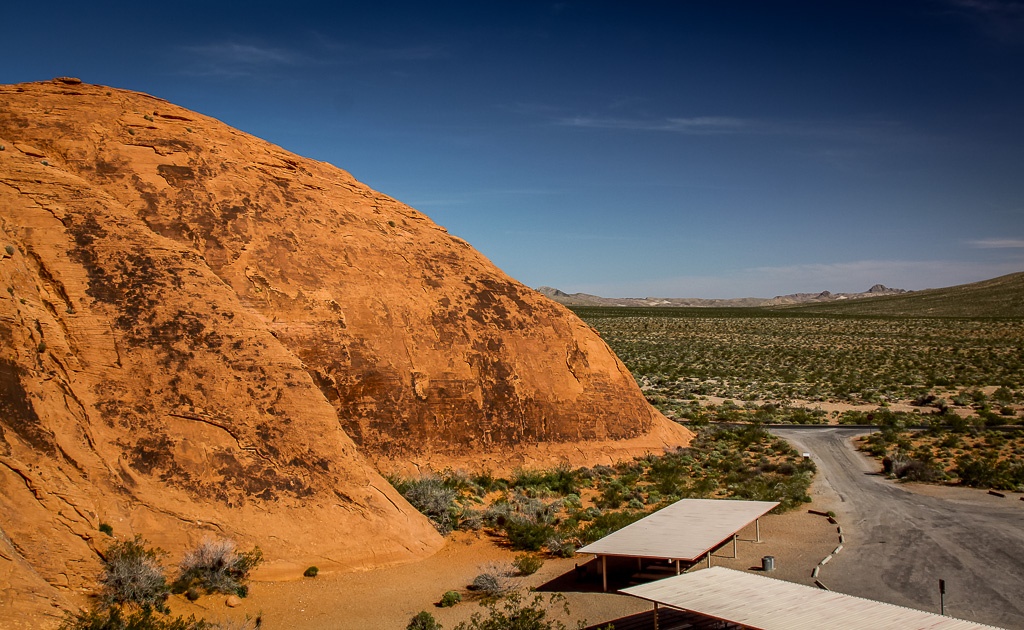 Atlatl Rock Parkplatz